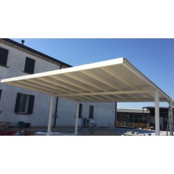 tettoia pendenza semplice