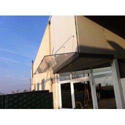 Pensilina Tettoia . Standard e SU MISURA!! lastra in policarbonato 15mm