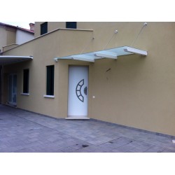 Pensilina Tettoia . Standard e SU MISURA!! lastra in policarbonato 15mm