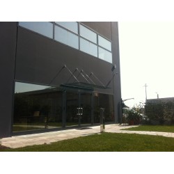 Pensilina Tettoia . Standard e SU MISURA!! lastra in policarbonato 15mm